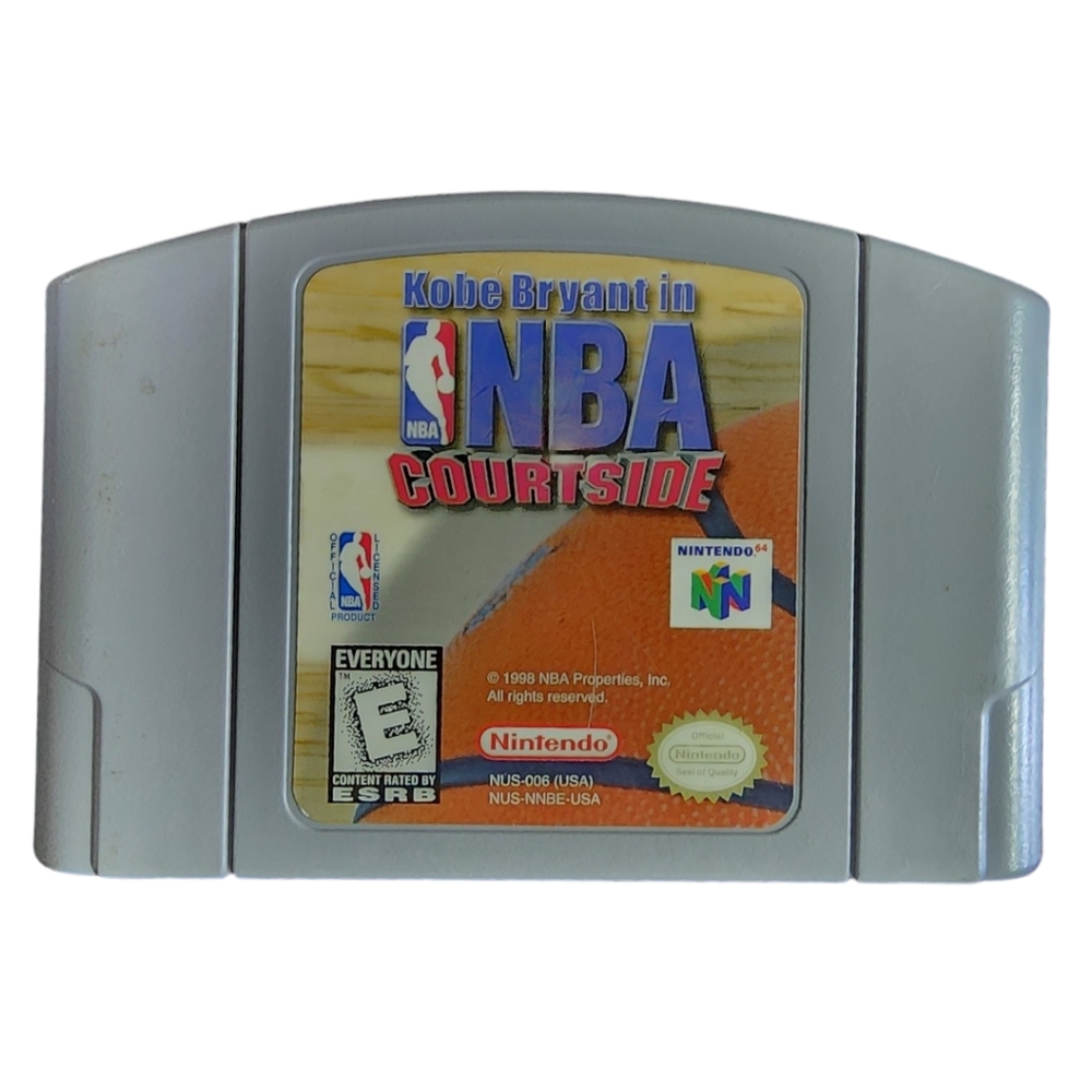 Kobe Bryant in NBA Courtside N64 Cartridge Authentic